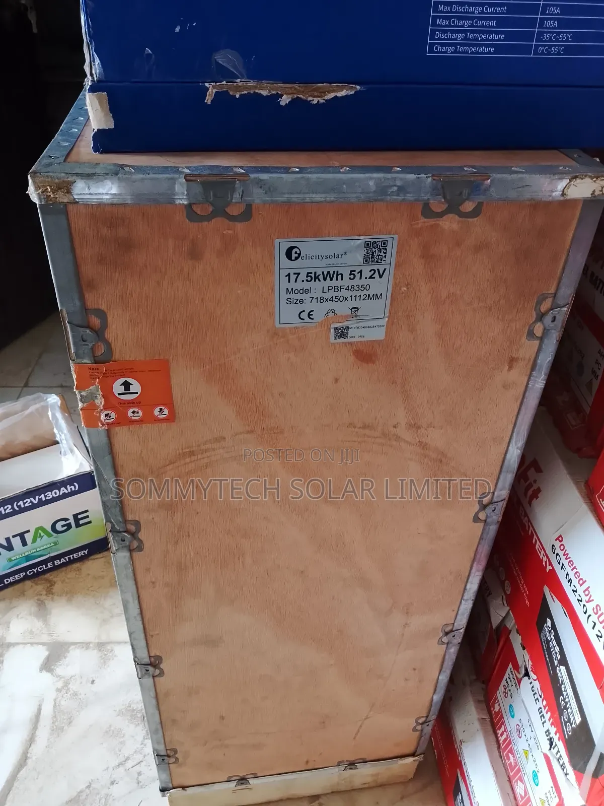 15kwh Felicity Luthiun Ion Battery Standing
