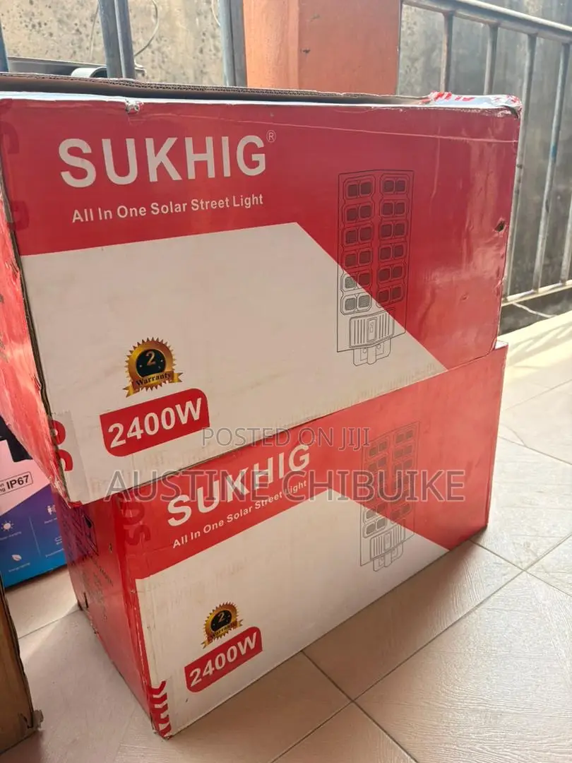 2400w Solar Street Light With Free Pole