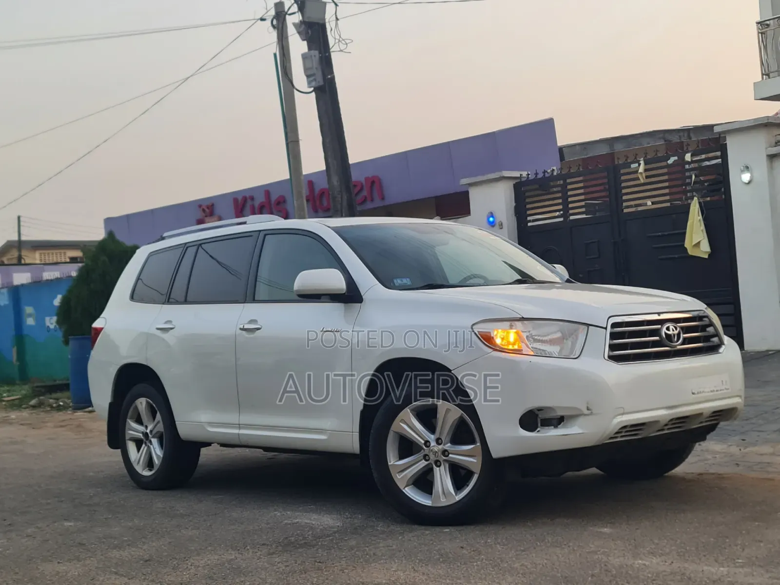 Toyota Highlander Limited 4x4 2008 White