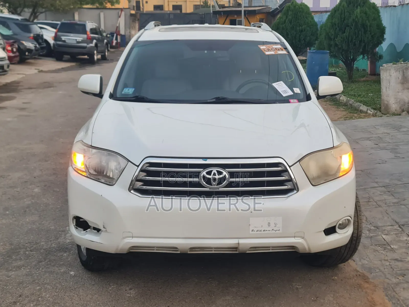 Toyota Highlander Limited 4x4 2008 White