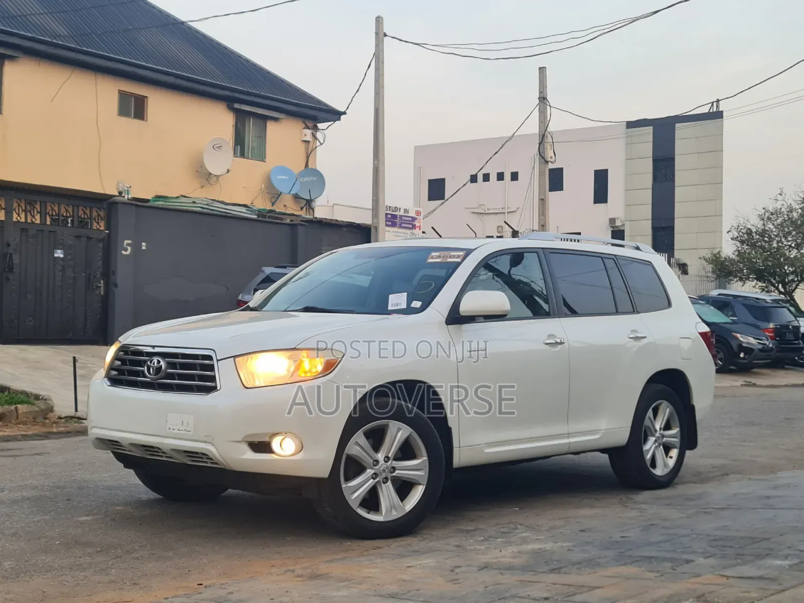 Toyota Highlander Limited 4x4 2008 White