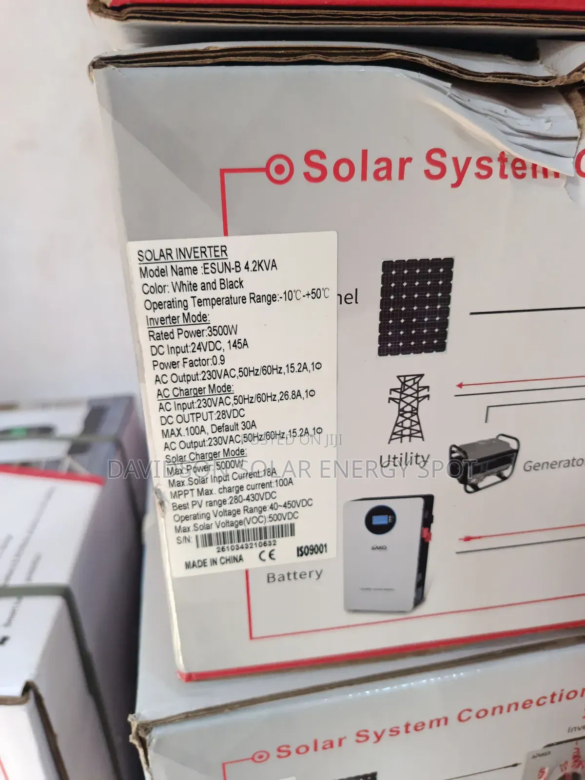 4.2kva Sako Solar Inverter Hybrid