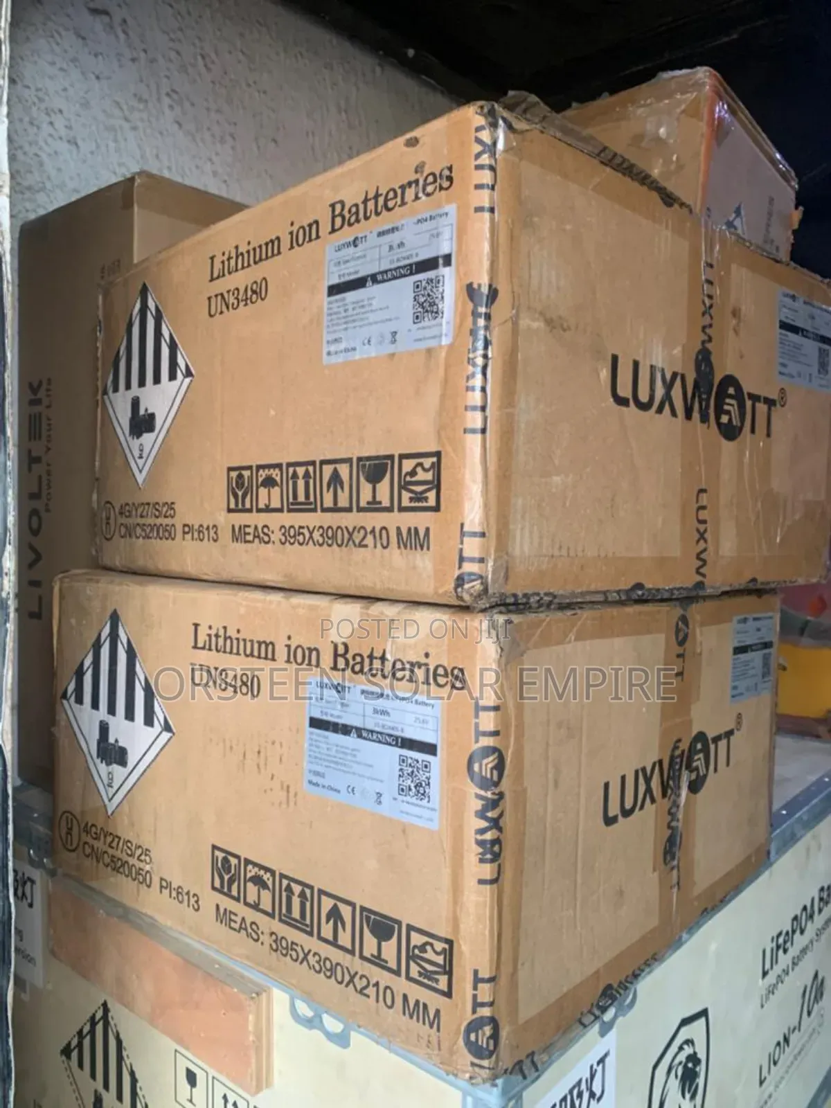 5kwh Luxwatt Lithium Batteries