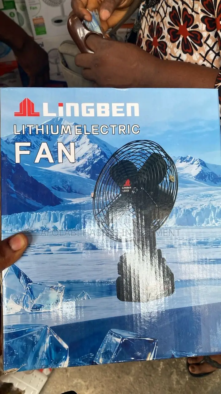 Lithium Electric Fan 48 Volt (Max Lithium-Ion)
