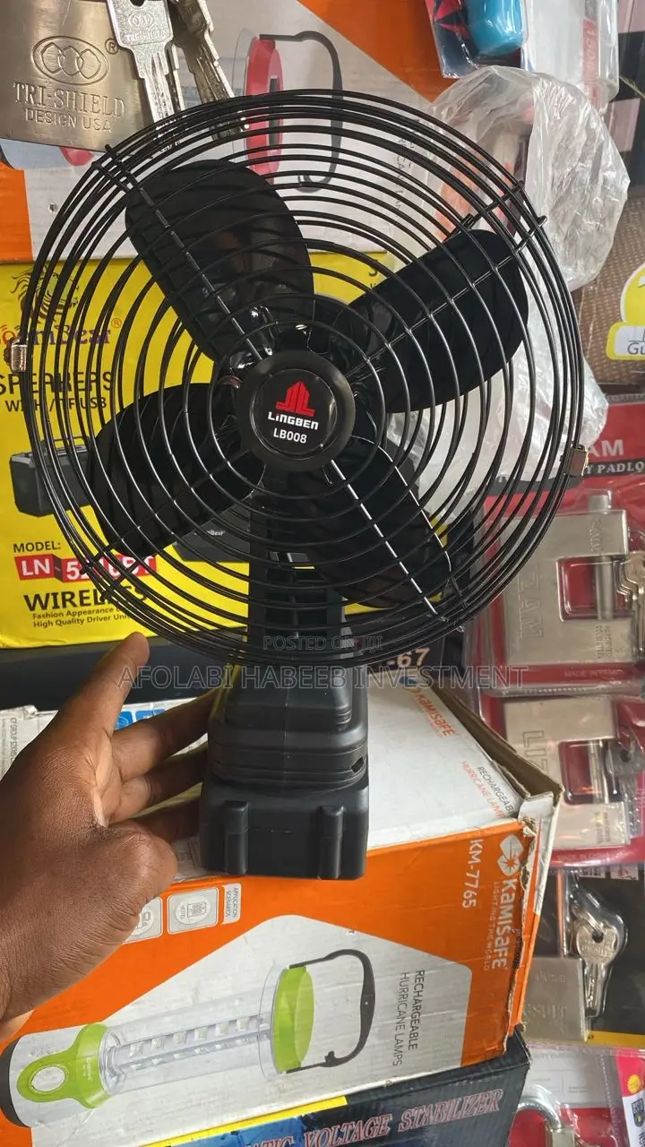 Lithium Electric Fan 48 Volt (Max Lithium-Ion)