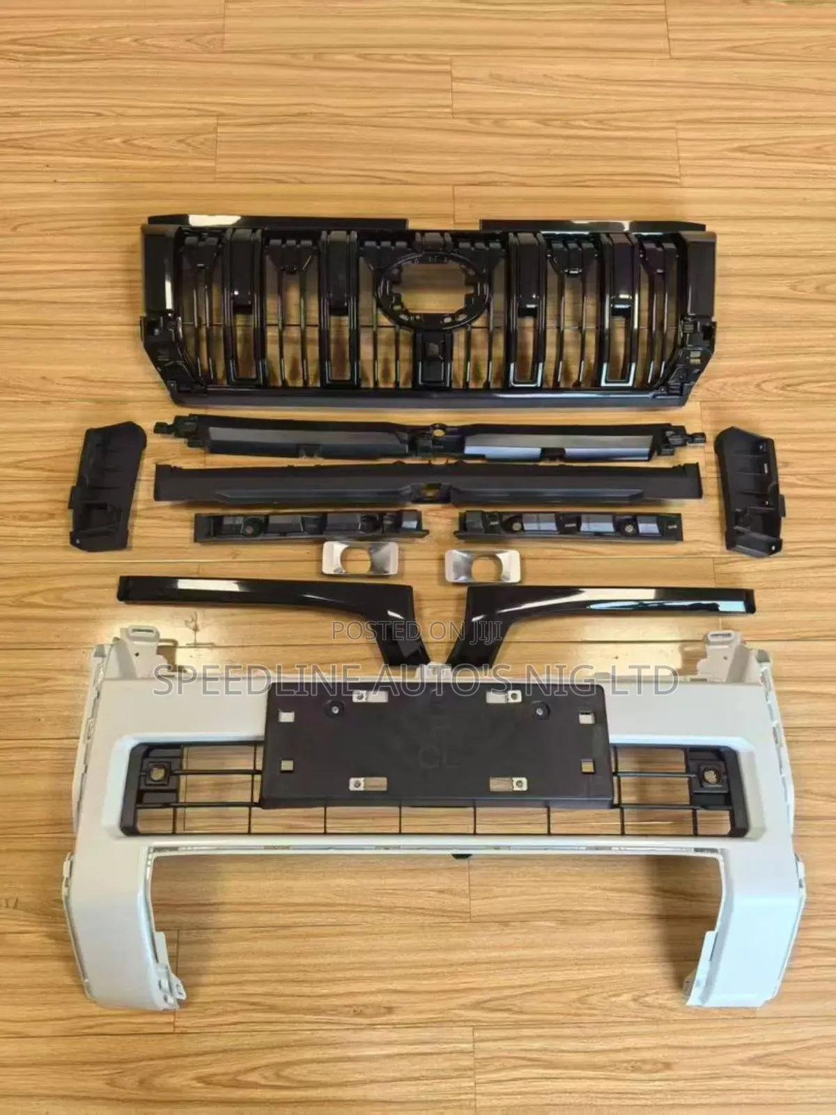 Complete Front Bumper Toyota Prado 2025 Model Original