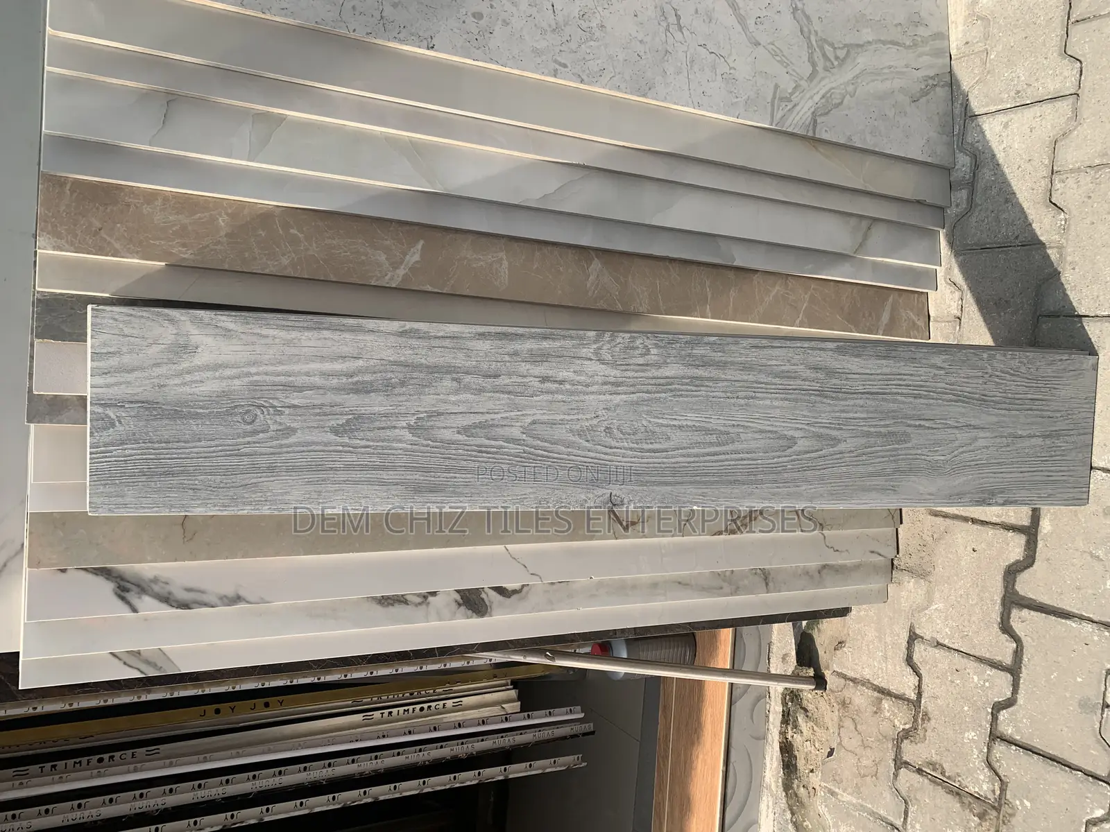 Grey India Wooden Tiles 20*120