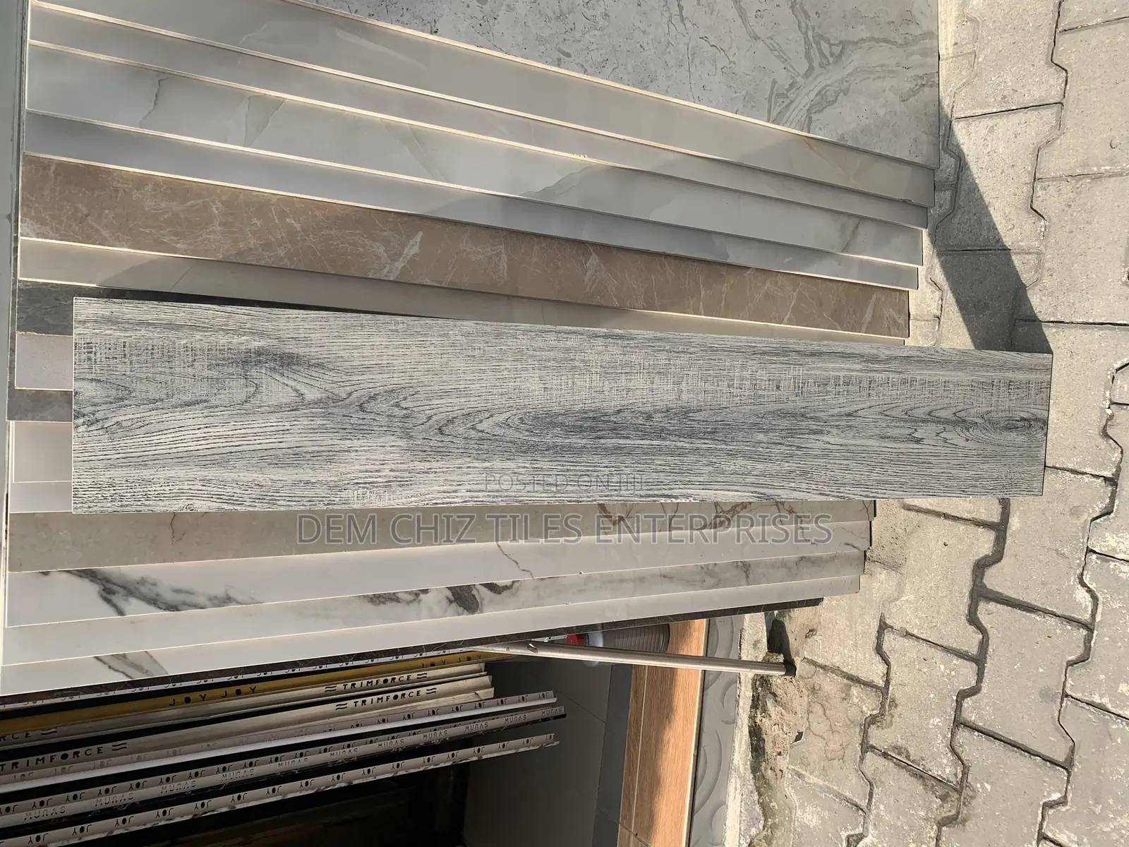 Grey India Wooden Tiles 20*120