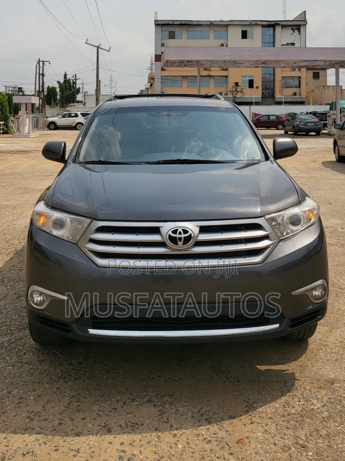 Toyota Highlander Limited 3.5l 4WD 2013 Gray