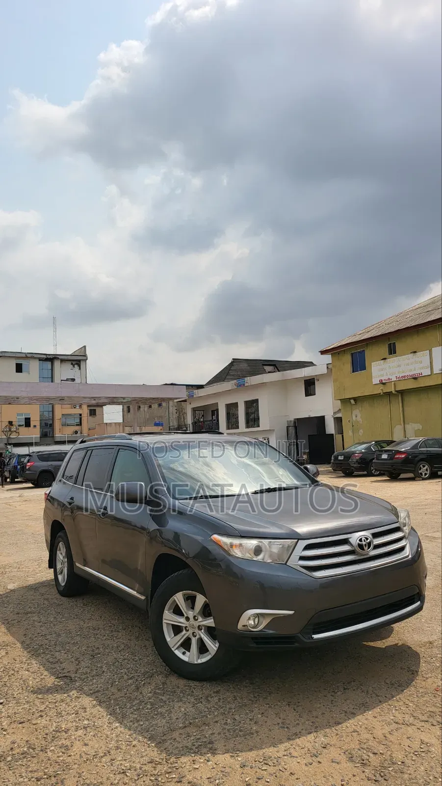 Toyota Highlander Limited 3.5l 4WD 2013 Gray
