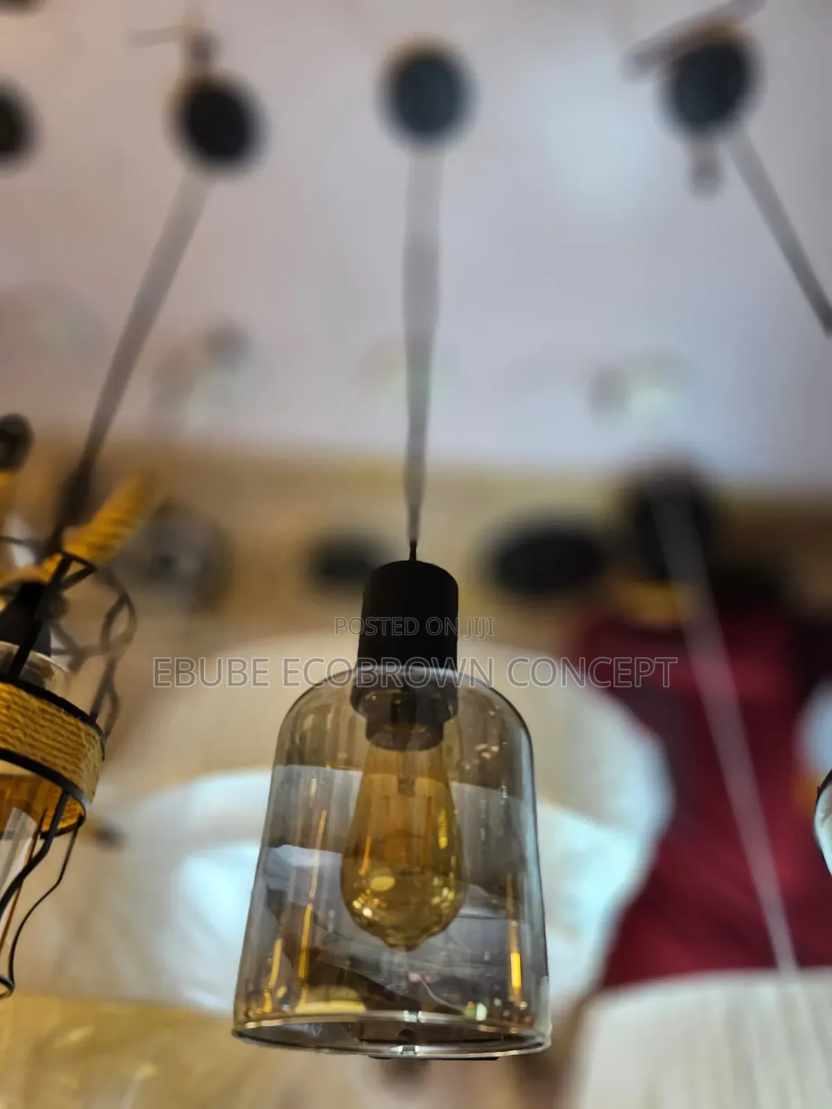 Nordic Glass Dropping Pendant Light for Modern Homes Available