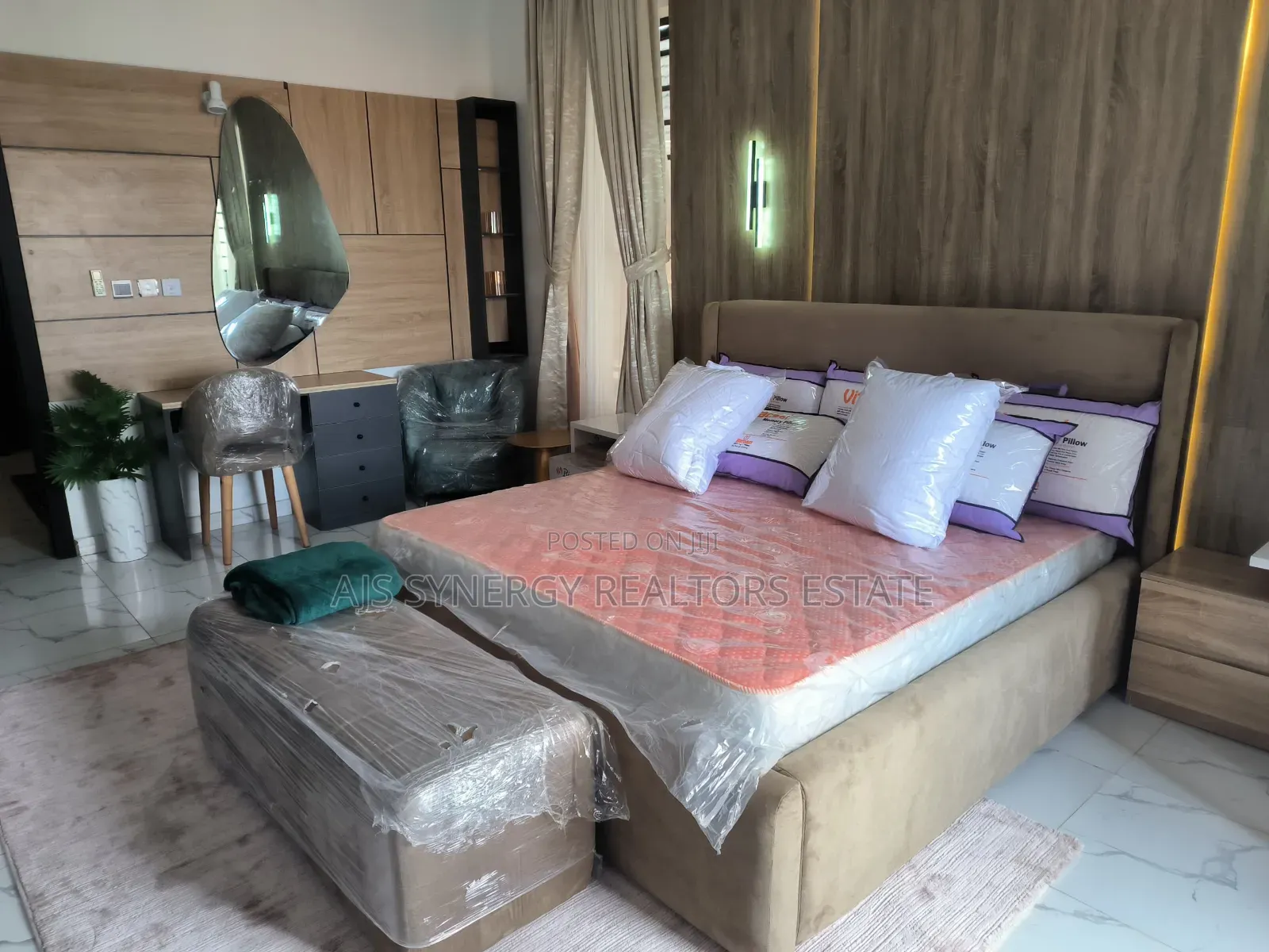 Furnished 4bdrm Duplex in Ikota for rent