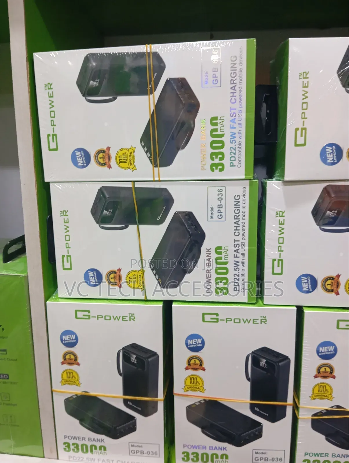 G Power Powerbank Available