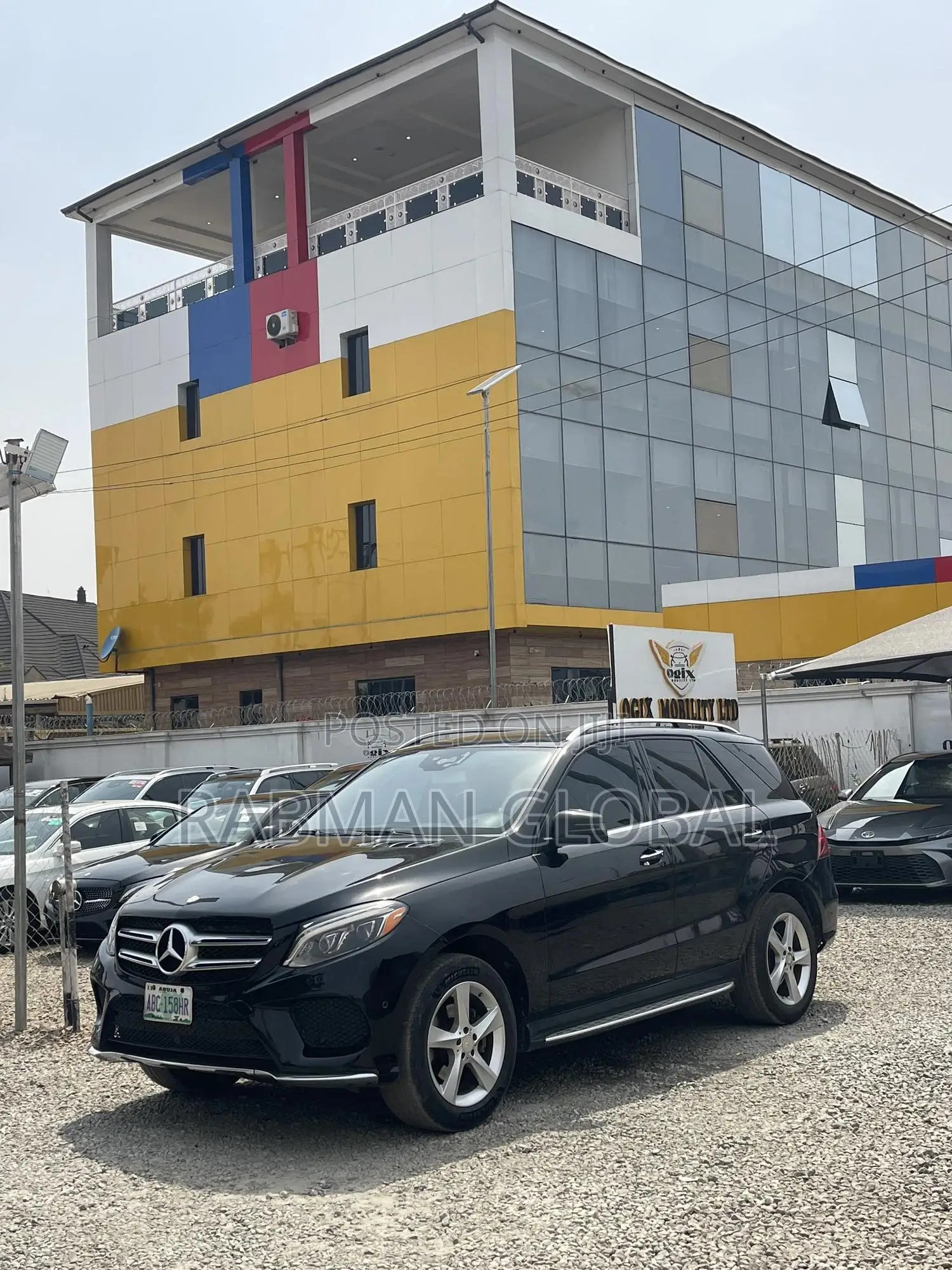 Mercedes-Benz GLE-Class 2016 Black