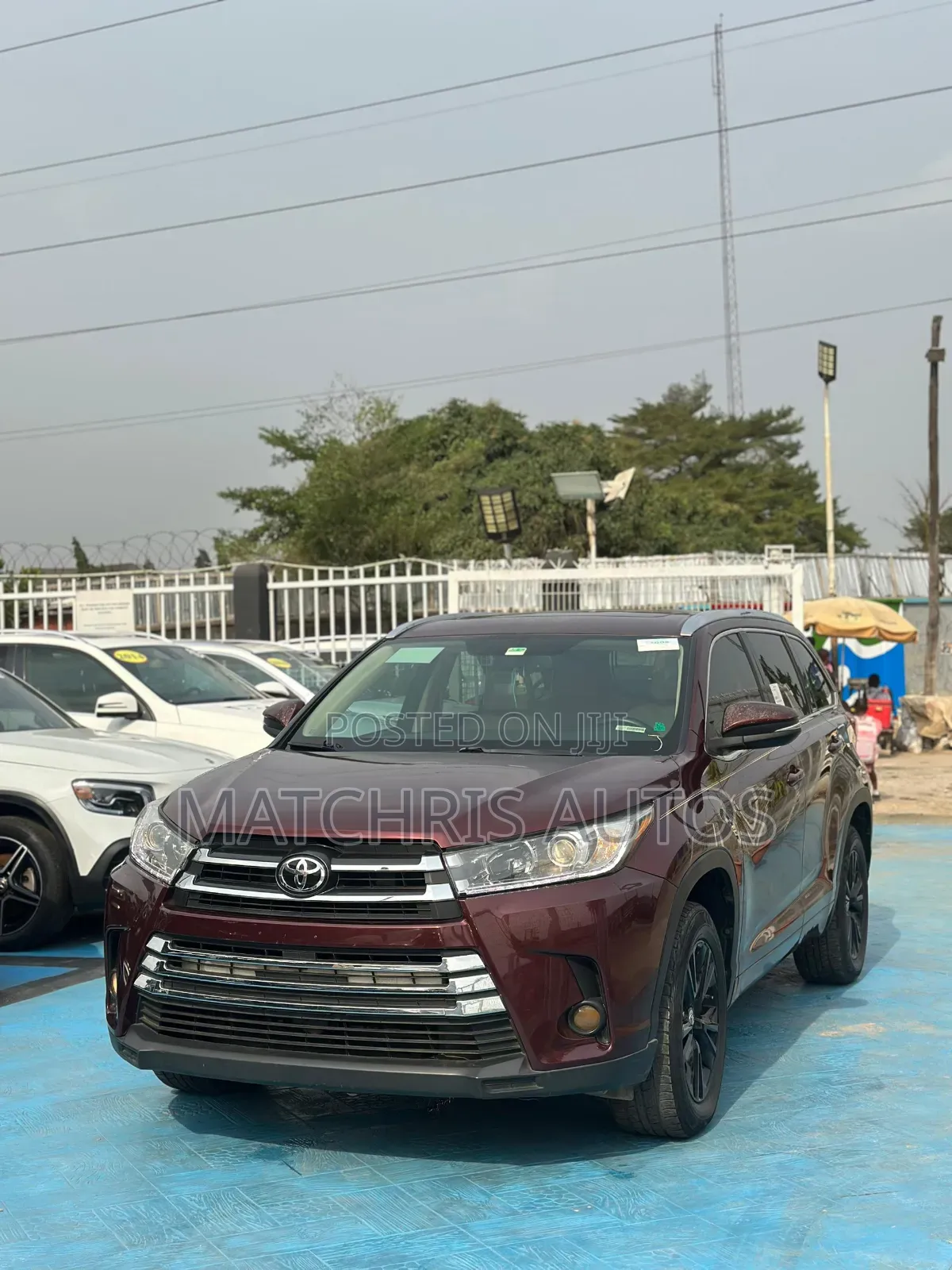 Toyota Highlander XLE 4dr SUV (3.5L 6cyl 6A) 2015 Red
