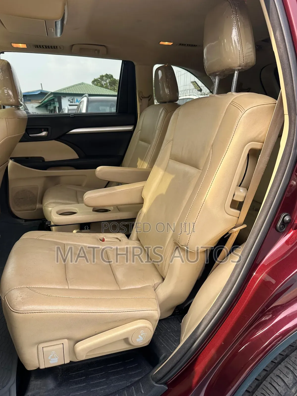 Toyota Highlander XLE 4dr SUV (3.5L 6cyl 6A) 2015 Red