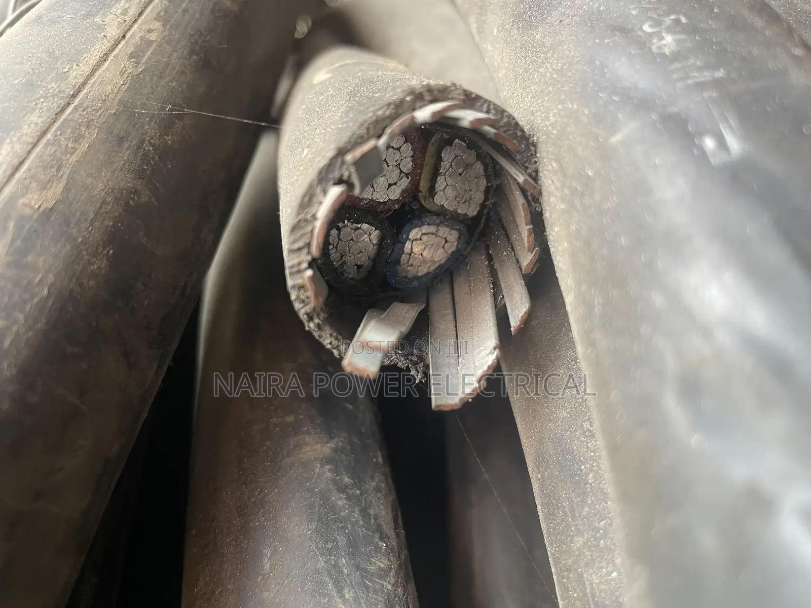 95mm 4core Armored Aluminum Cable Nigeria