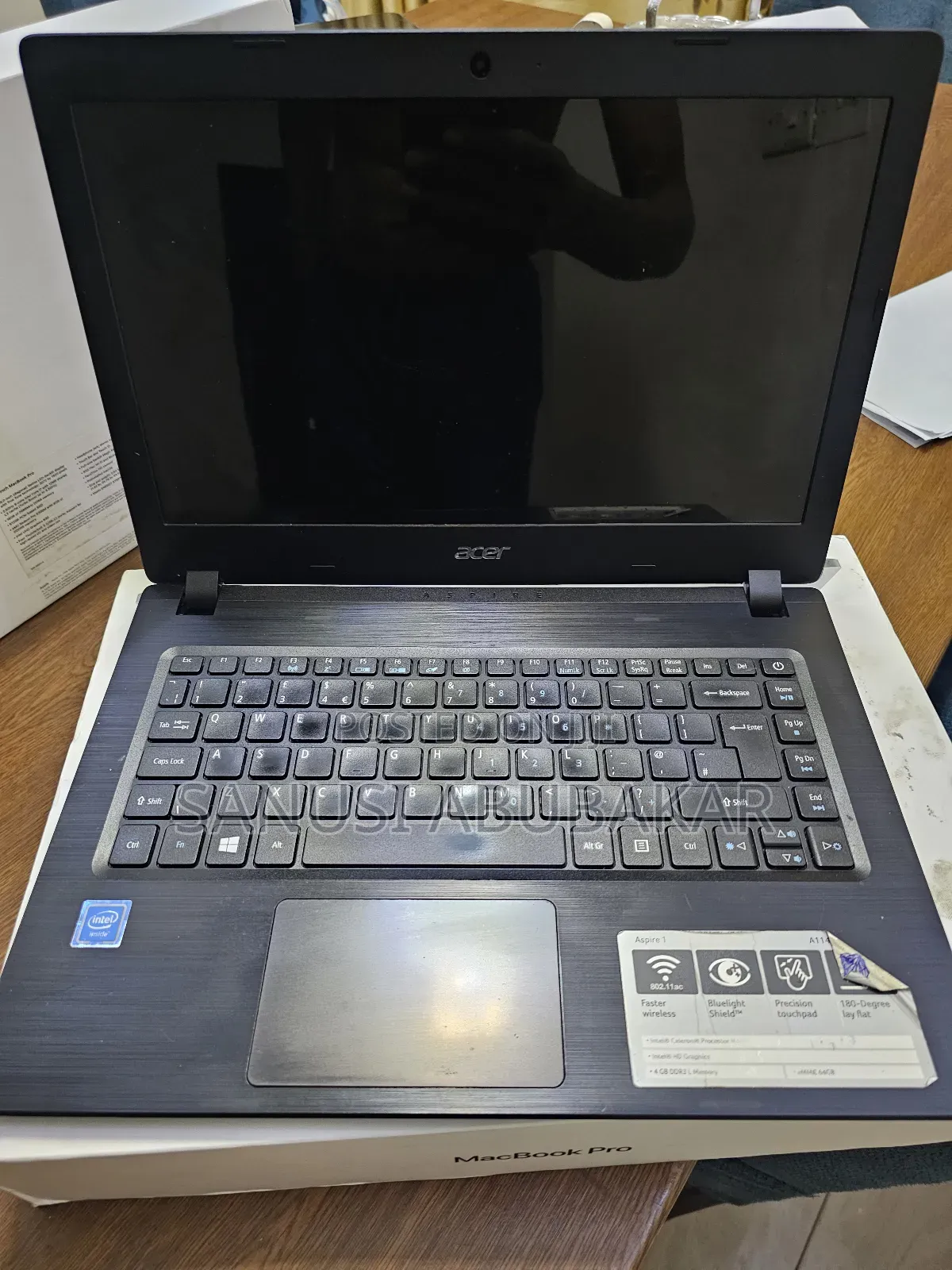 Laptop Acer Aspire 1 A114-31 4GB Intel Pentium eMMC 60GB