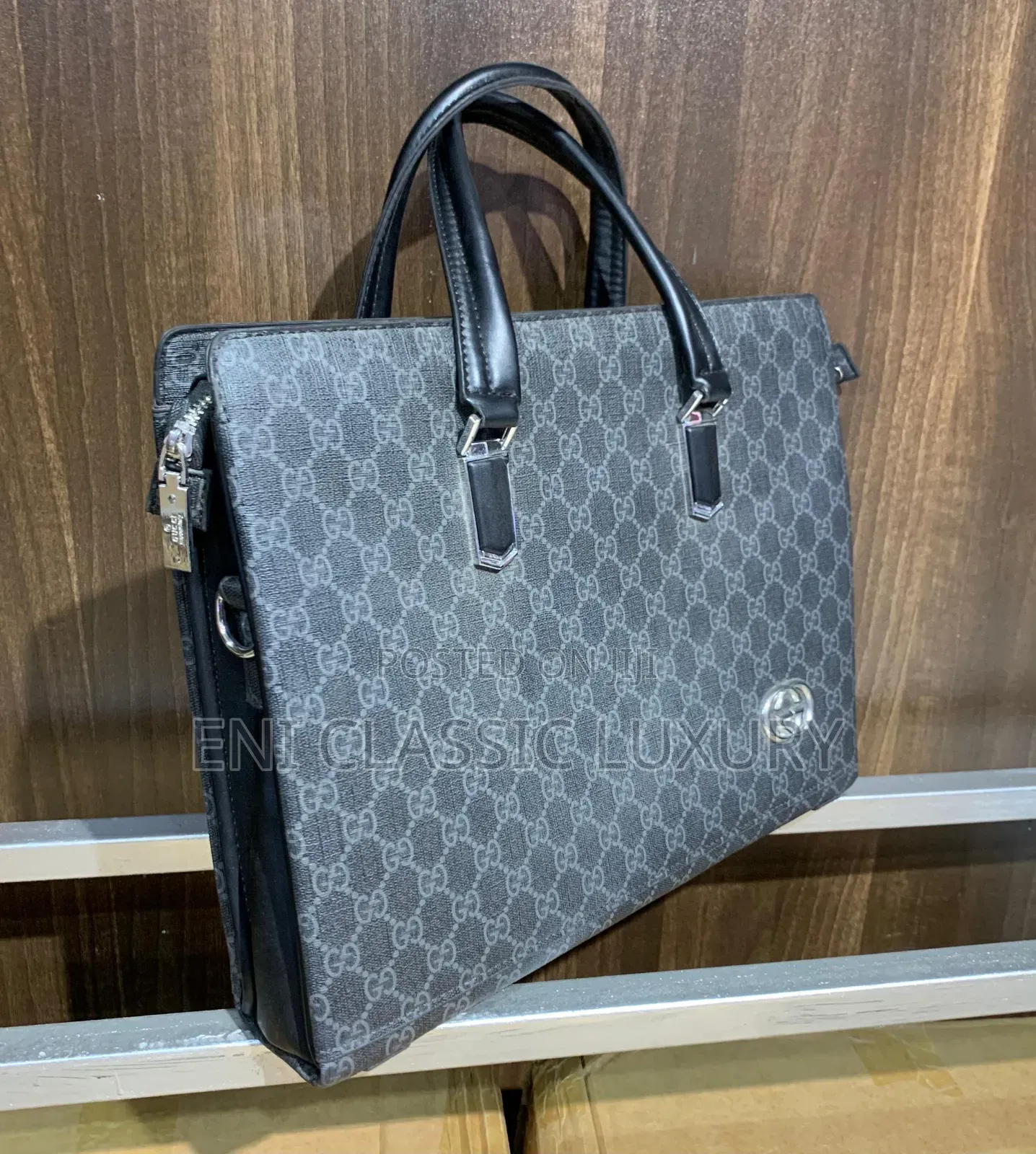 Mont Blanc Luxury Laptop Bags Best Quality Well Banded Package