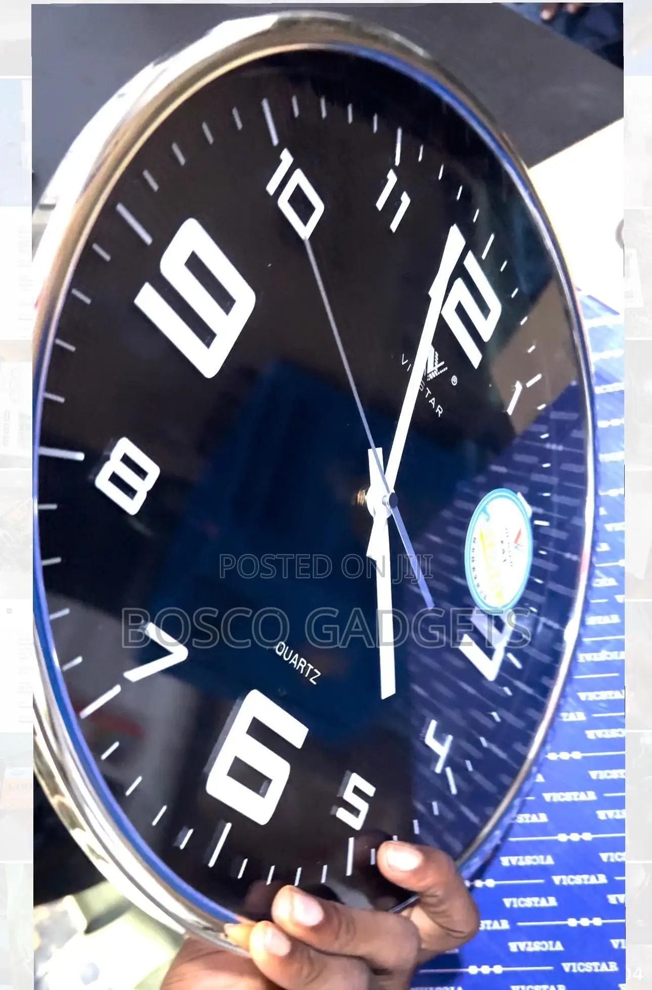 Quality Modern Large Wireless Wall Clock Hidden Camera