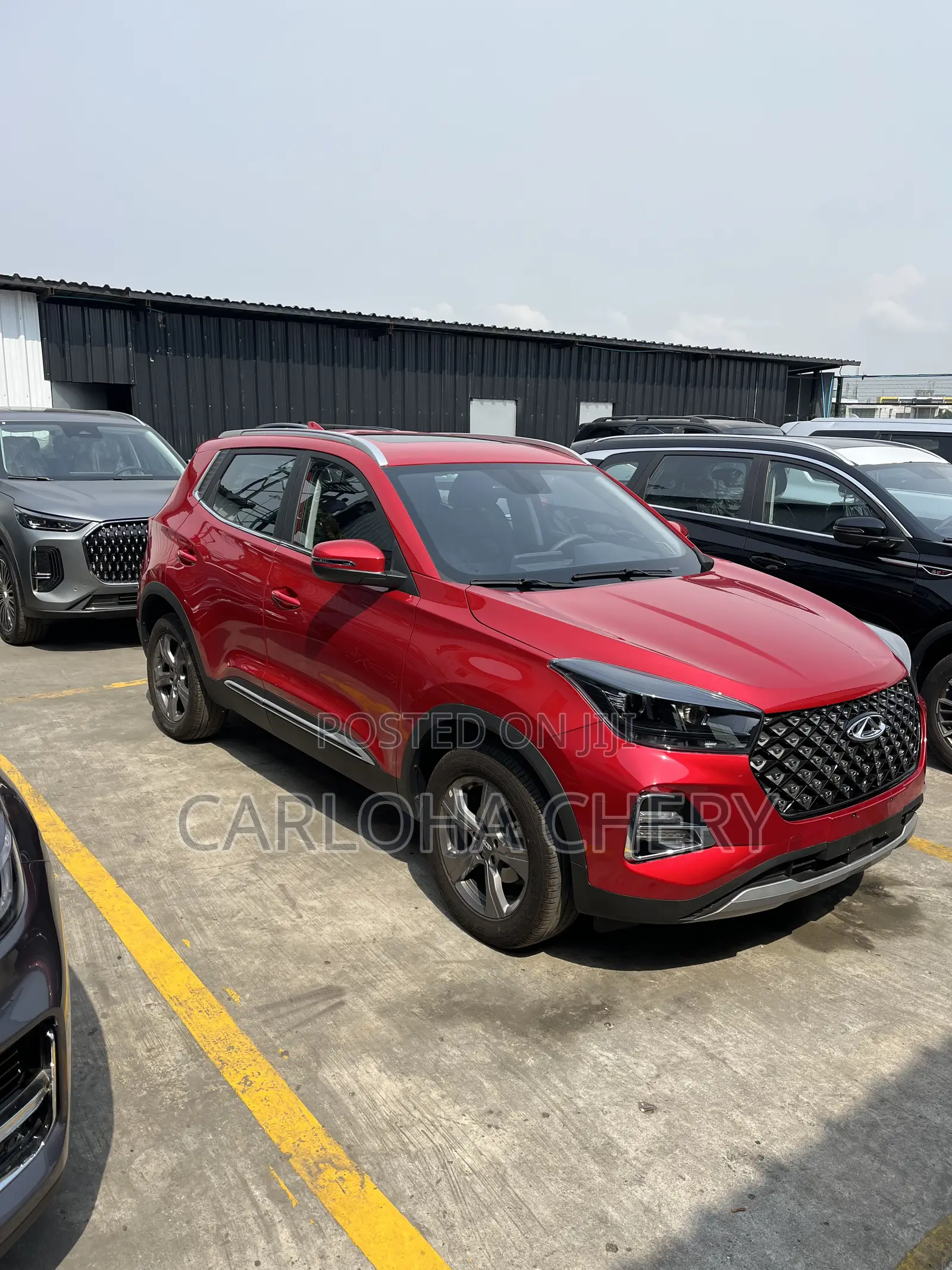 New Chery Tiggo 4 2025 Red