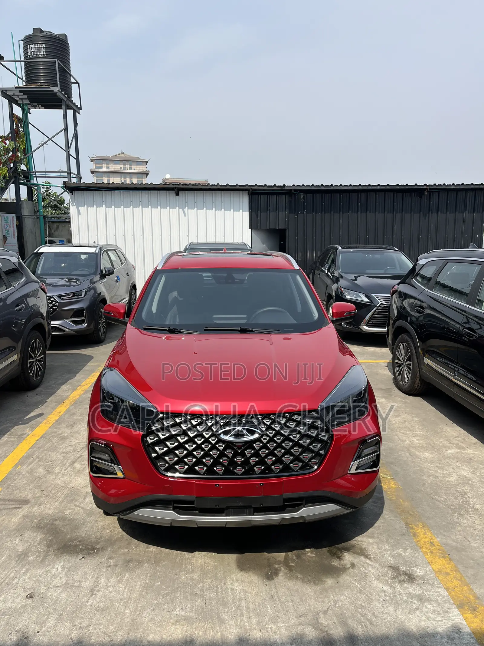 New Chery Tiggo 4 2025 Red