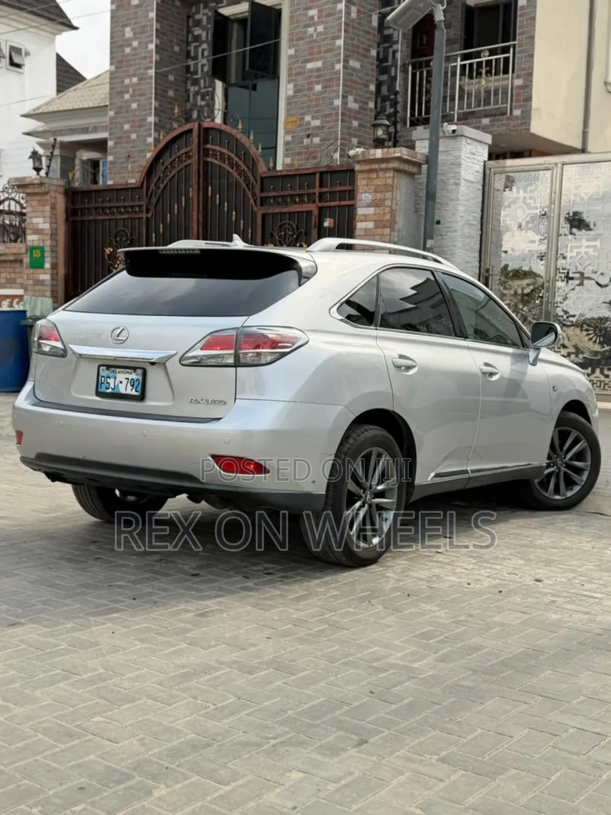Lexus RX 350 F SPORT AWD 2013 Silver