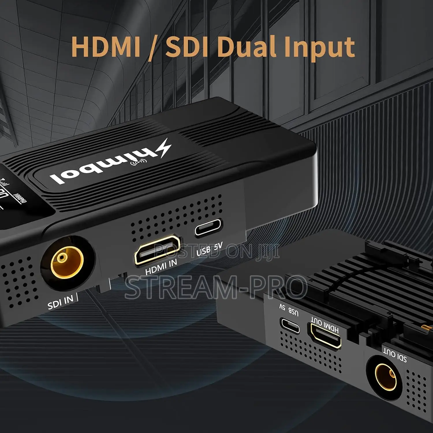 Shimbol Zo600s Sdi Hdmi Wireless Video Transmission System (Black)