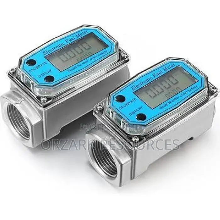 Mini Digital Turbine Flowmeter (15-120l/Min, 1" Npt)