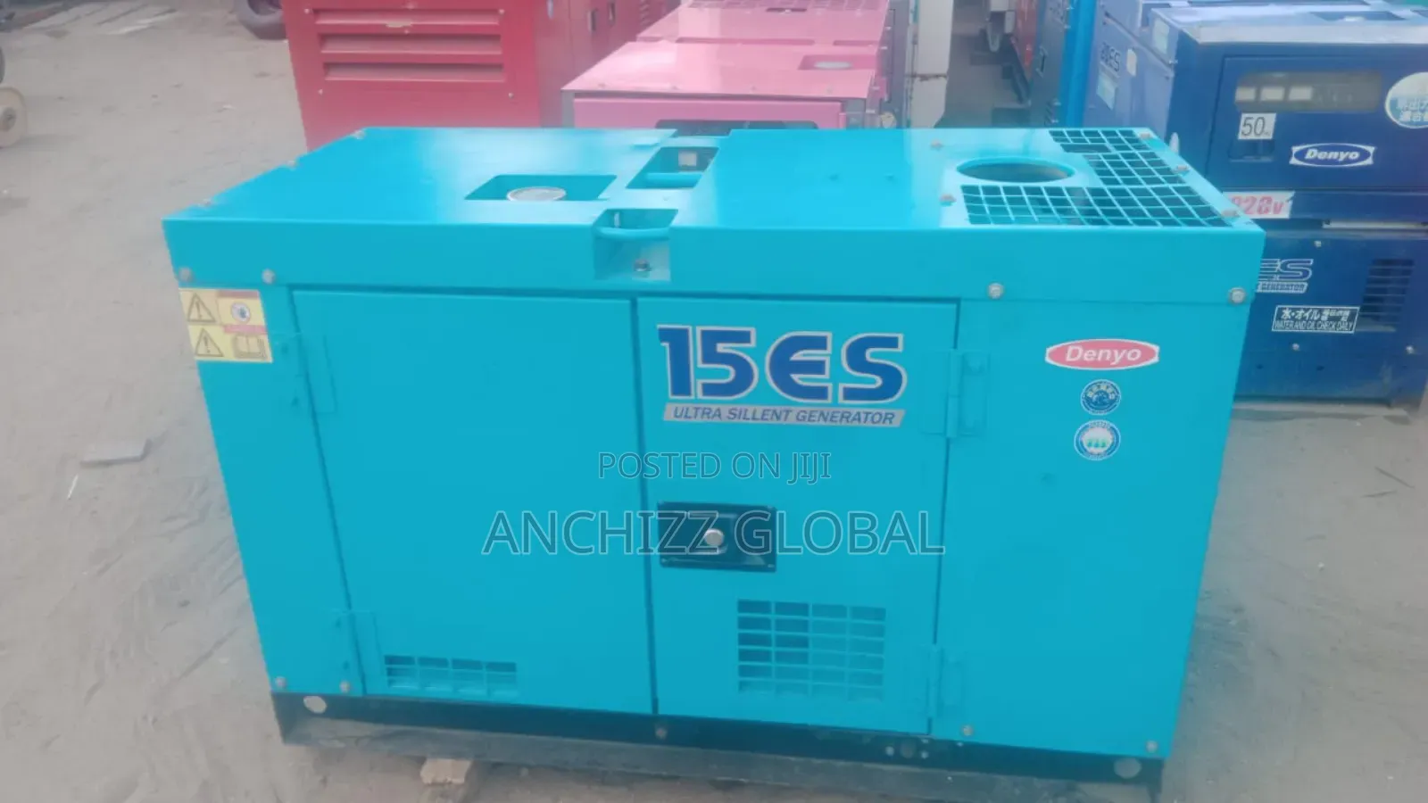 Japan Denyo Diesel 15kva Soundproof Generator