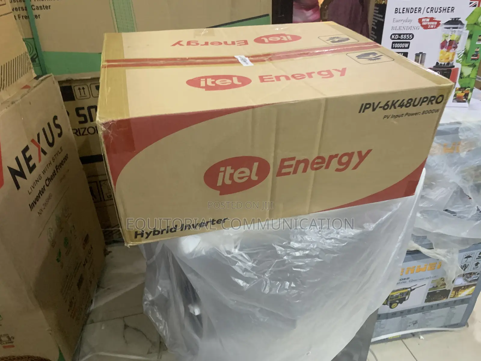Itel 6kw Hybrid Solar Inverter With MPPT – Ipv-6k48upr0