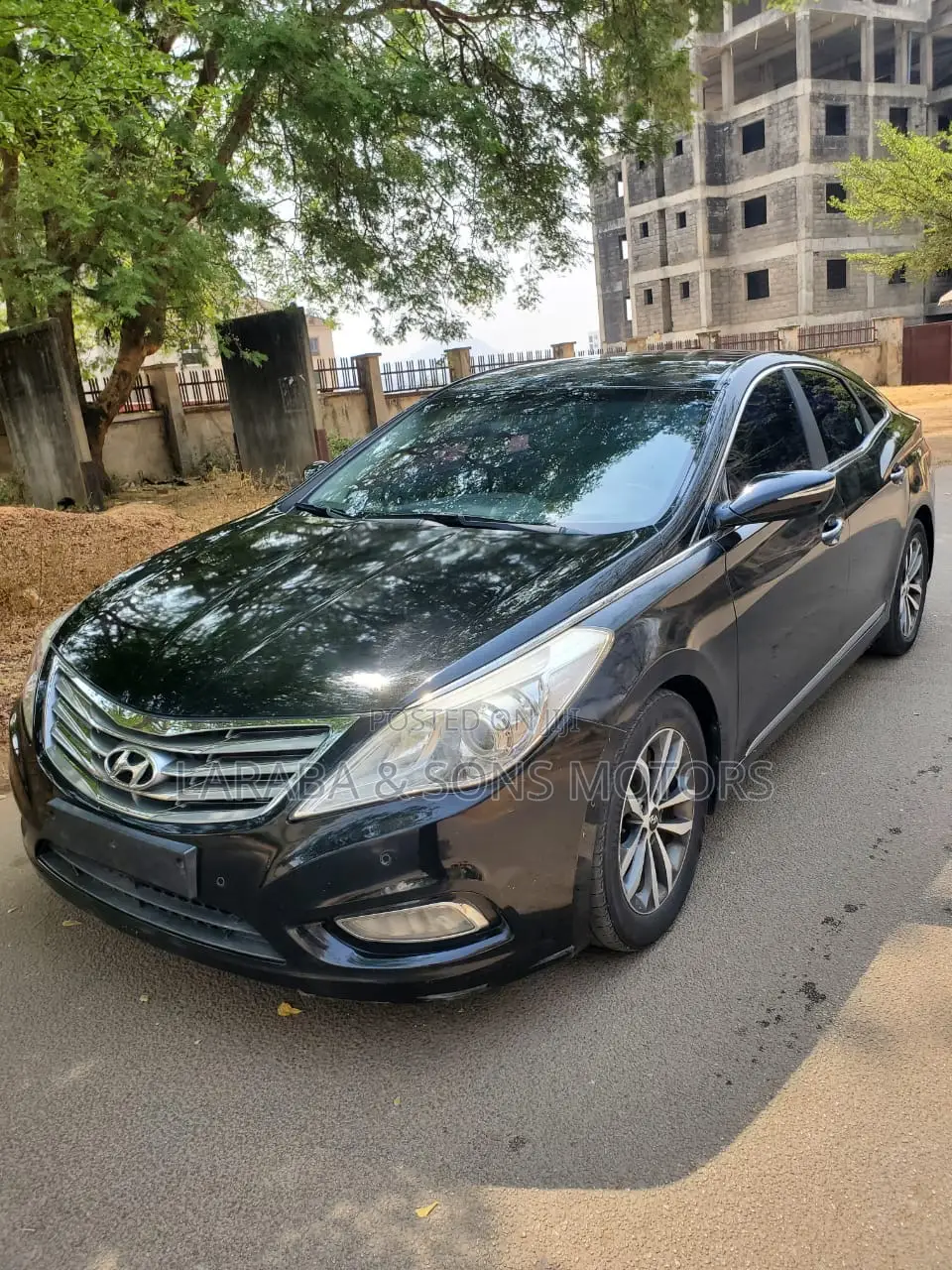 Hyundai Grandeur 2.2 CRDi 2012 Matt Black