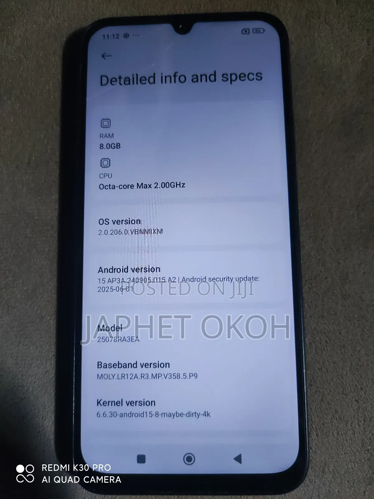 Xiaomi Redmi 15C 4G 256 GB Black