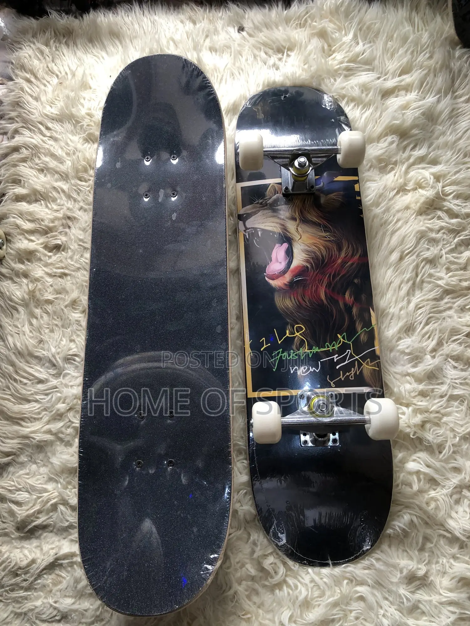 Brand New Lion Head Skate Board