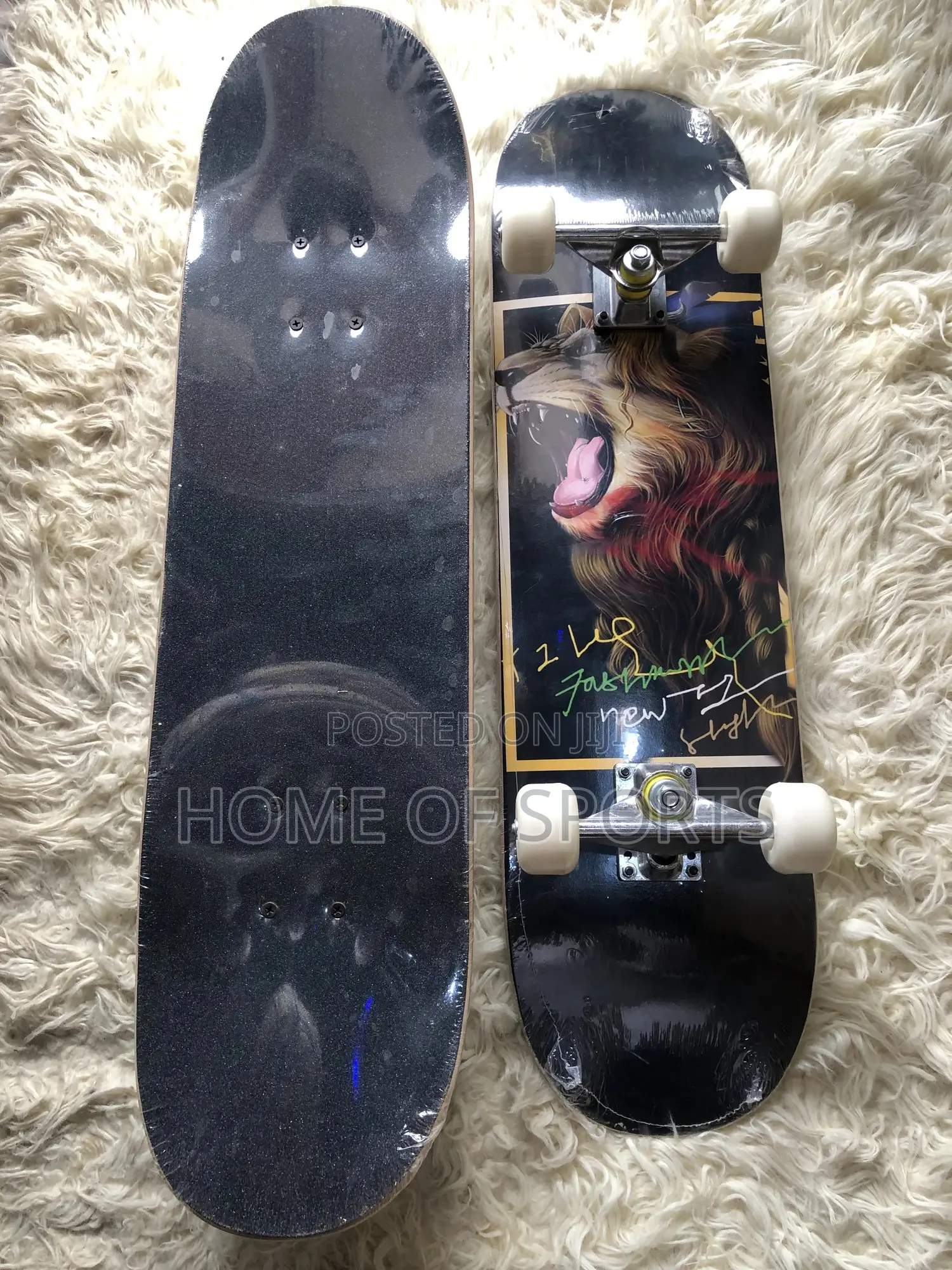 Brand New Lion Head Skate Board