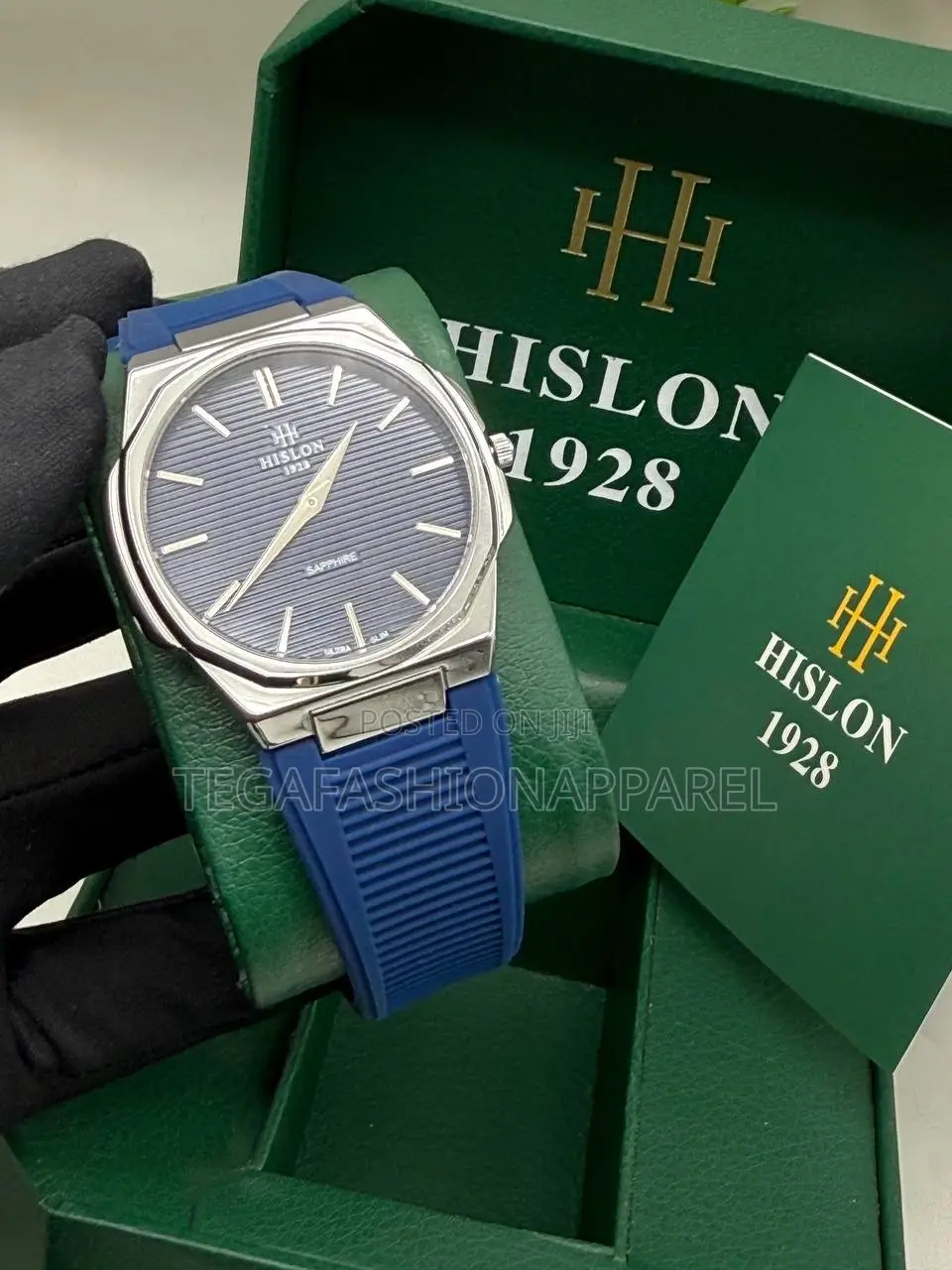 Hilson Ultra Slim Rubber Wristwatch