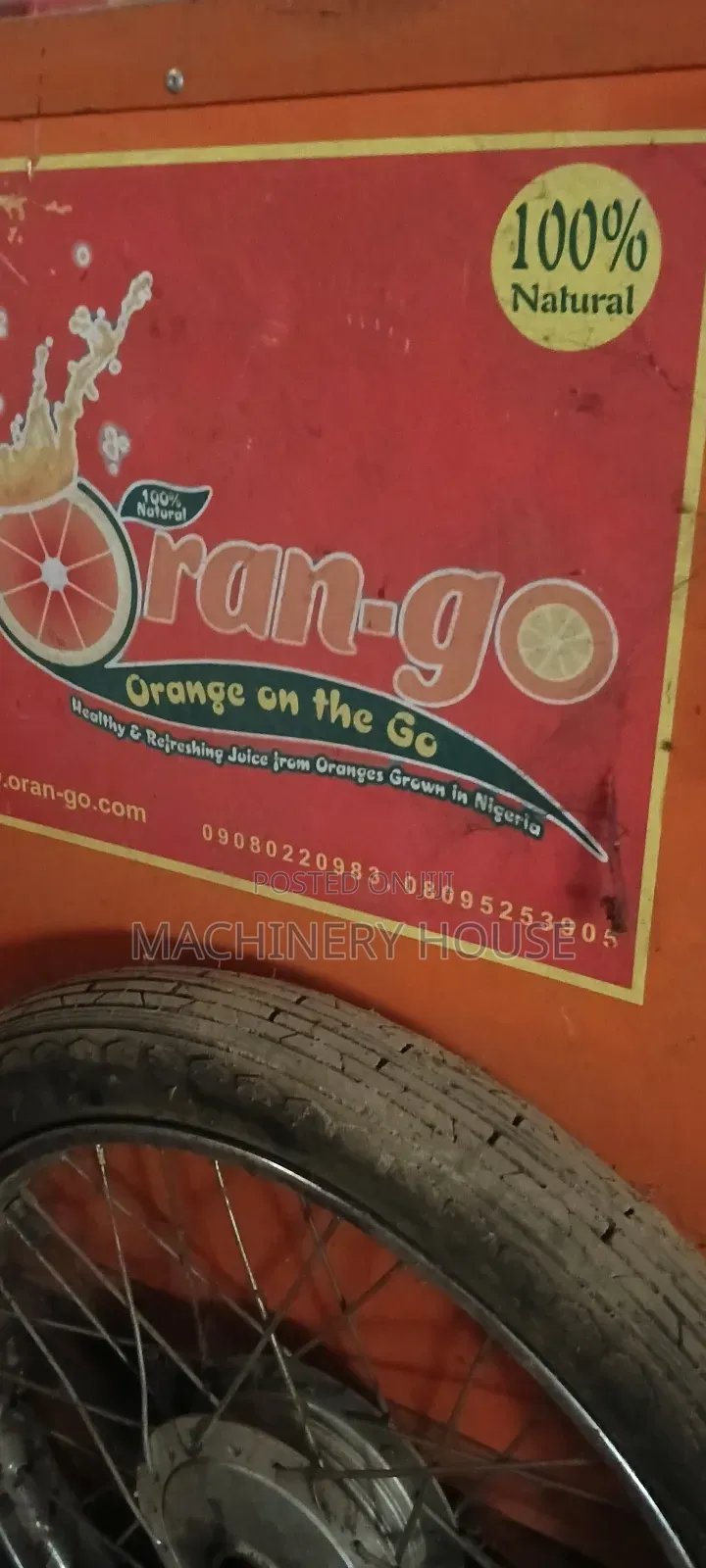 Outdoor Fruits Juice Cart Store Shop
