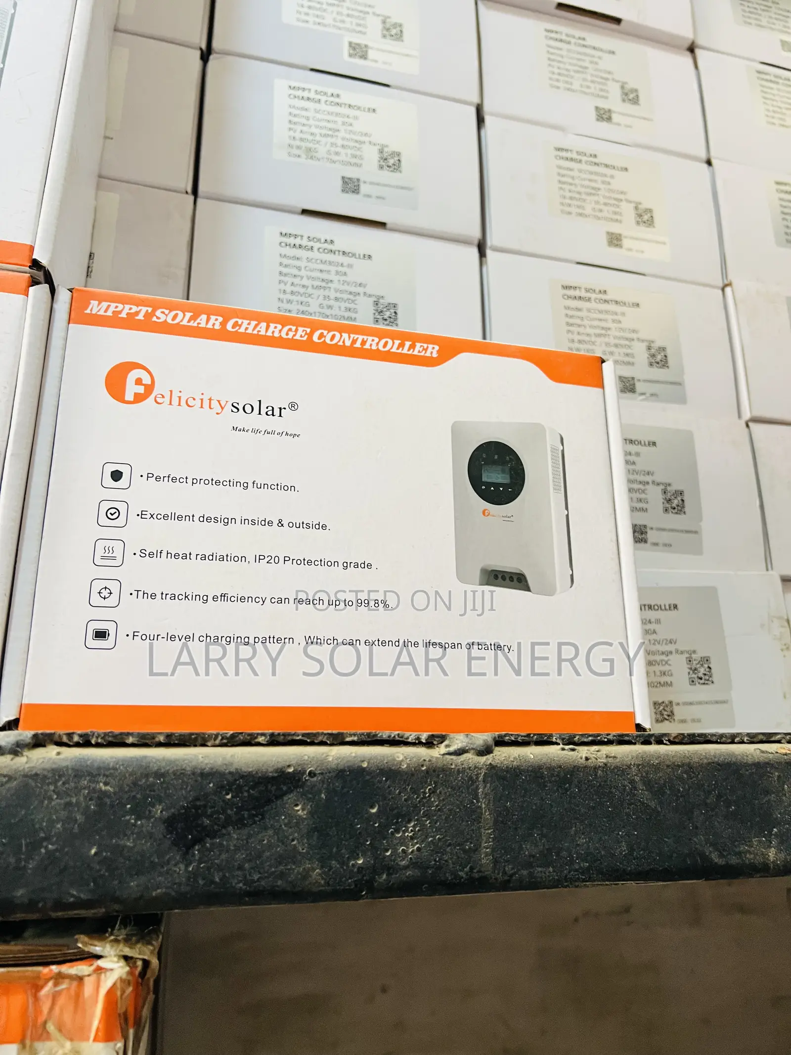 30ah/12v/24v MPPT Felicity Charger Controller