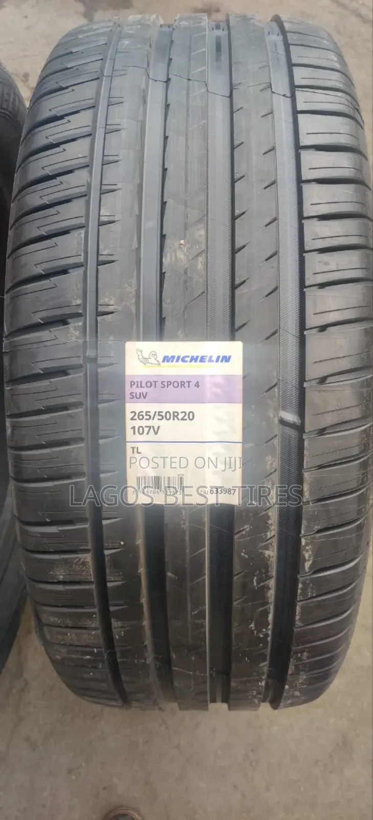 Brand New Michelin Pilot Sport 4 Suv - 265/50r20 107v (Premium Grip)