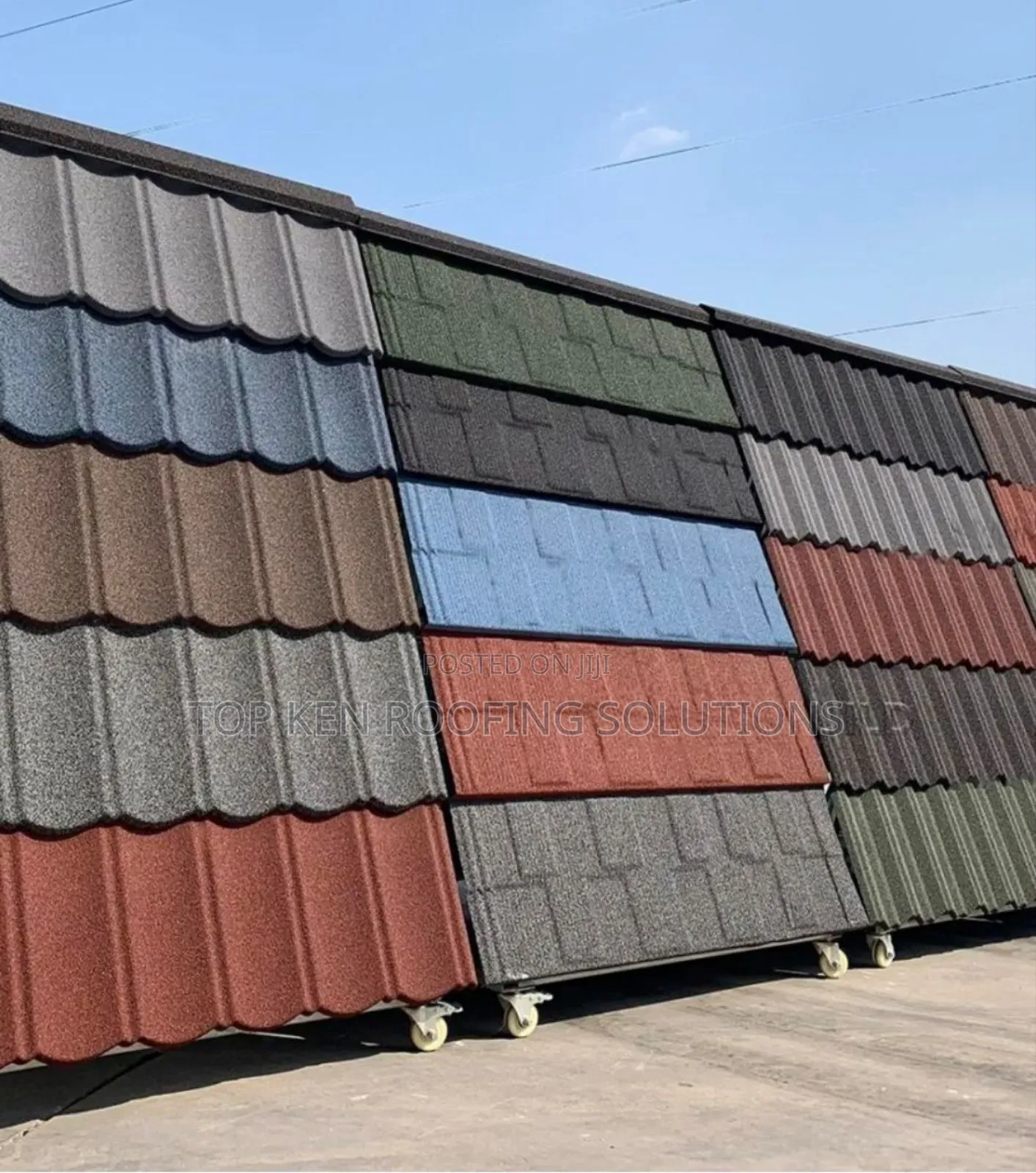 Gerald Stone Coated Tiles