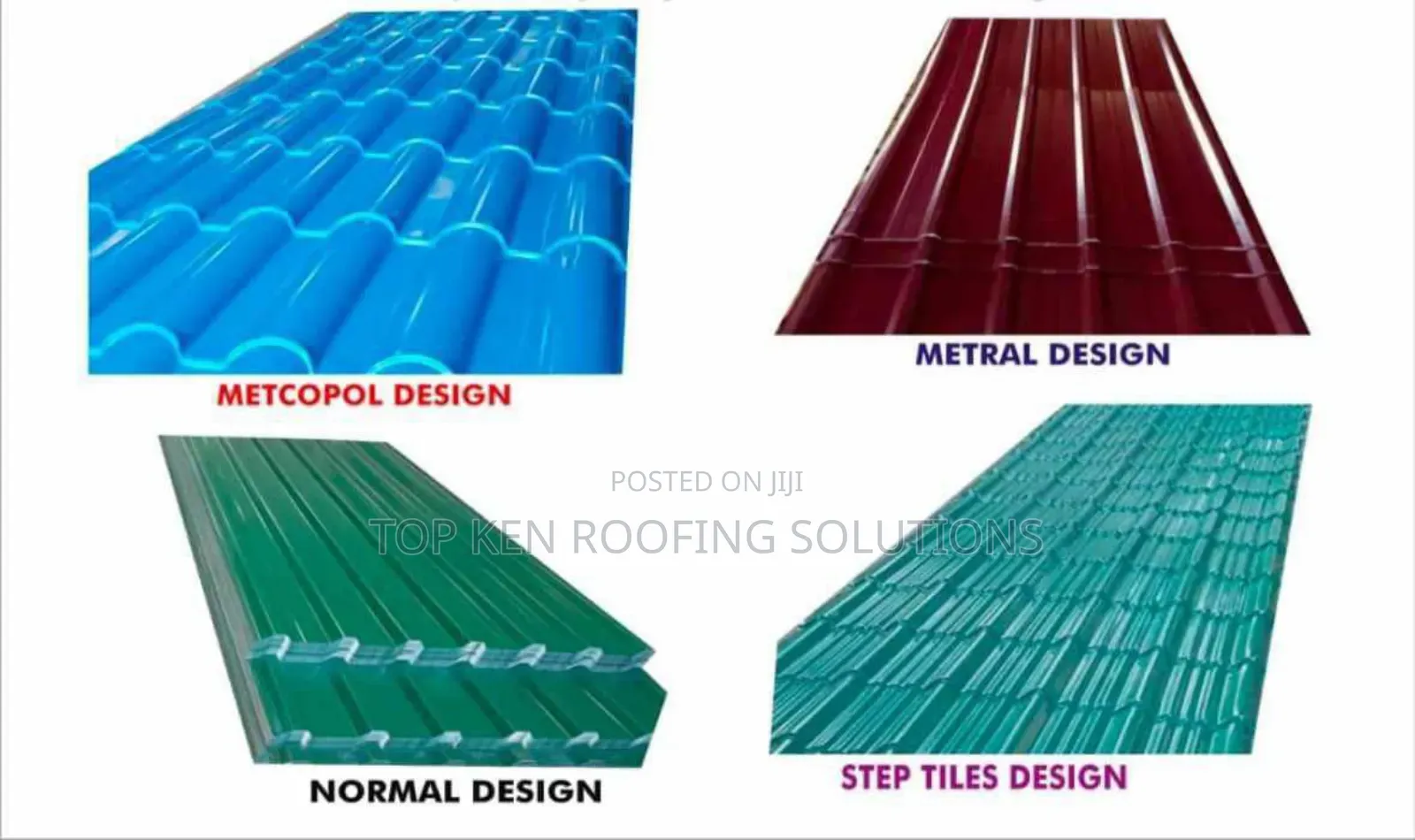 Oven Baked Aluminium Roofing Sheet