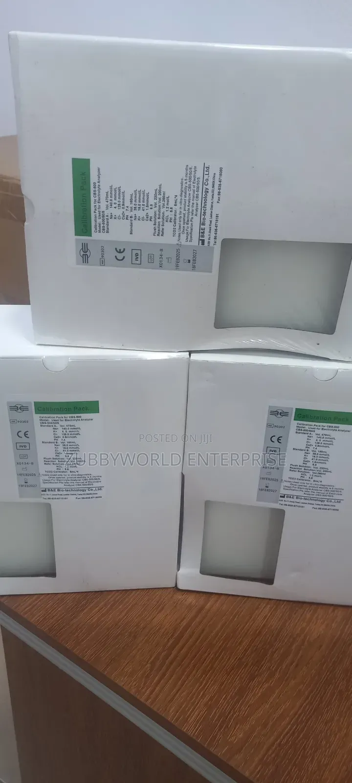 CBS Electrolyte Analyzer Consumables