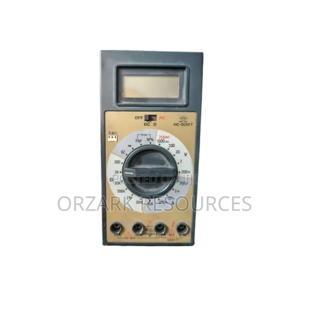 Digital Multimeter: Model Hc-5010 T
