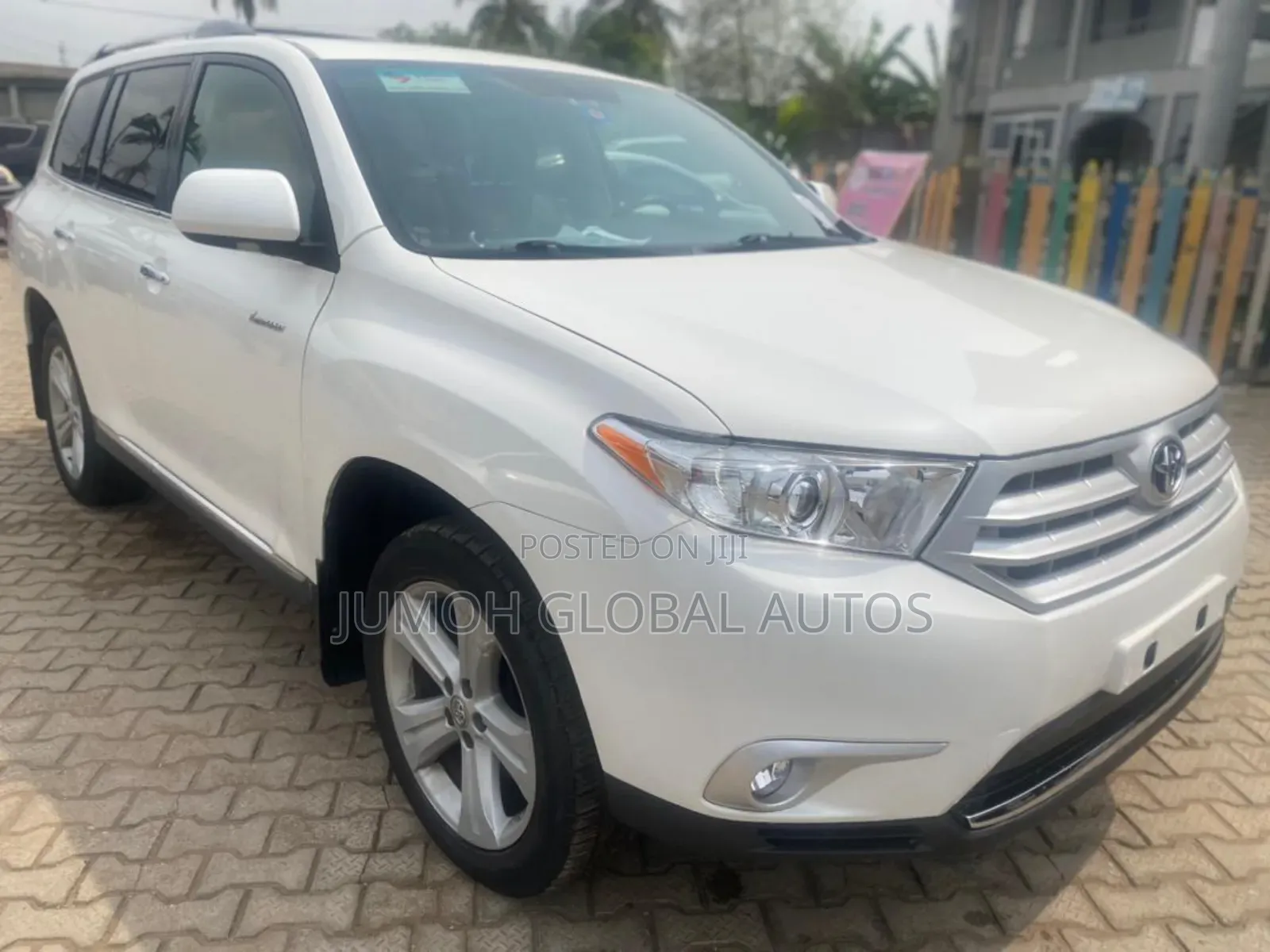 Toyota Highlander Limited 2012 White