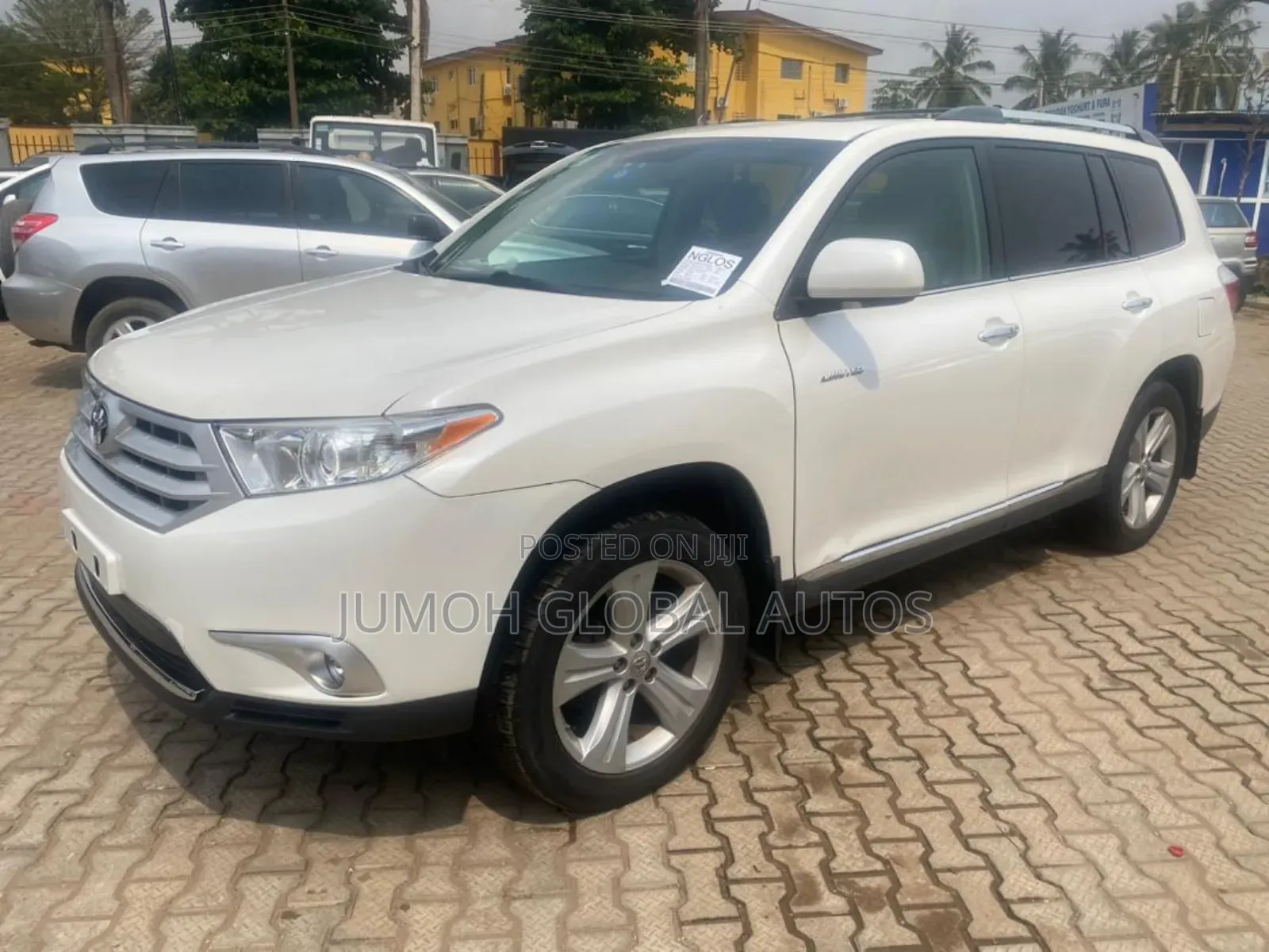 Toyota Highlander Limited 2012 White