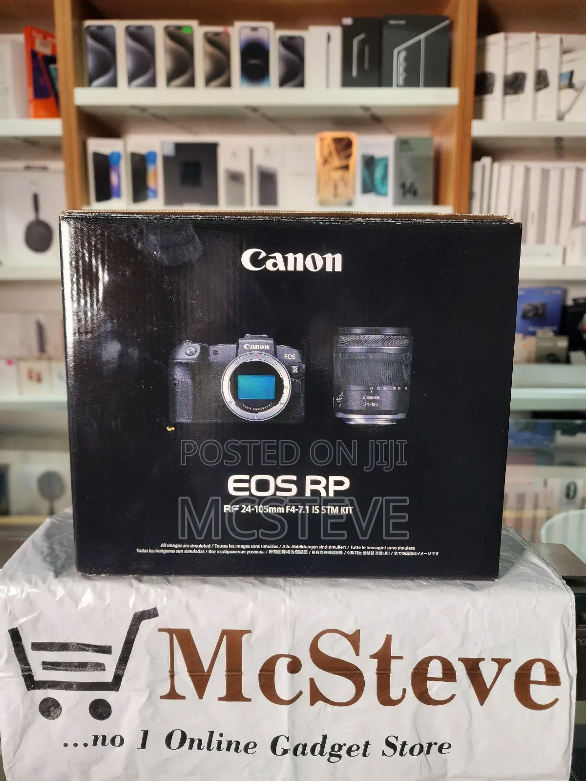 Canon Eos Rp Camera With 24-105mm Lens