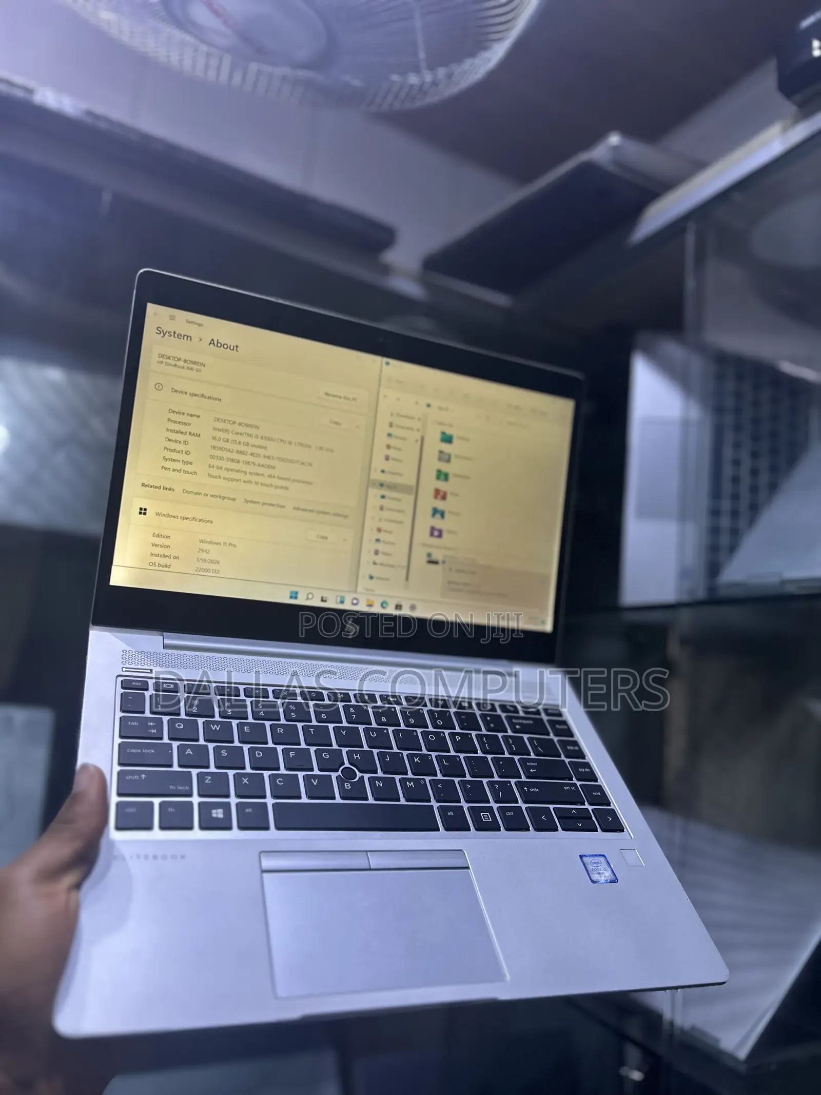 Laptop HP EliteBook 840 G5 16GB Intel Core i5 SSD 512GB
