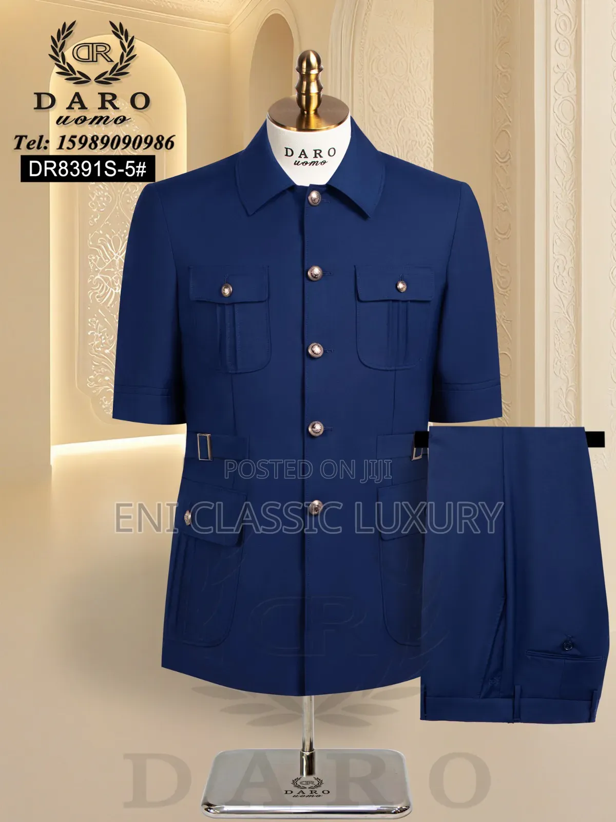 High Quality Luxury Men's Safari Turkey Suits Best Quality Well Banded