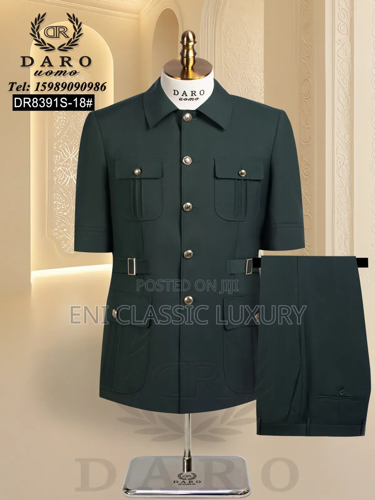 High Quality Luxury Men's Safari Turkey Suits Best Quality Well Banded