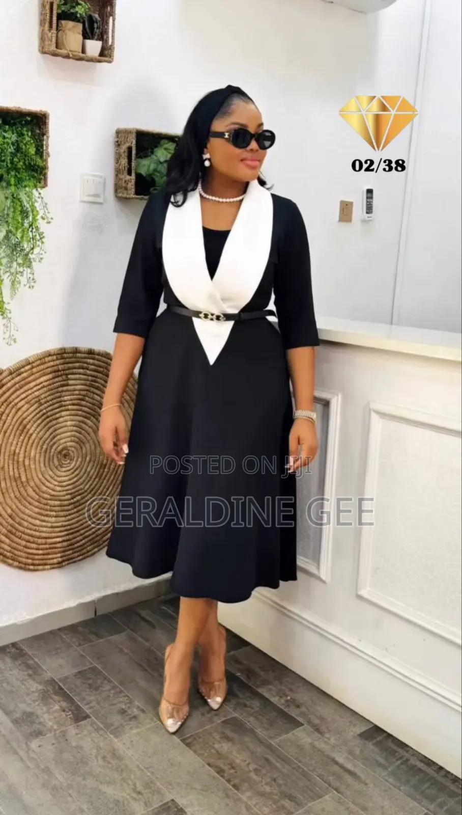 Queens Corporate Outfit for Both Church, Office Work and Birthday's